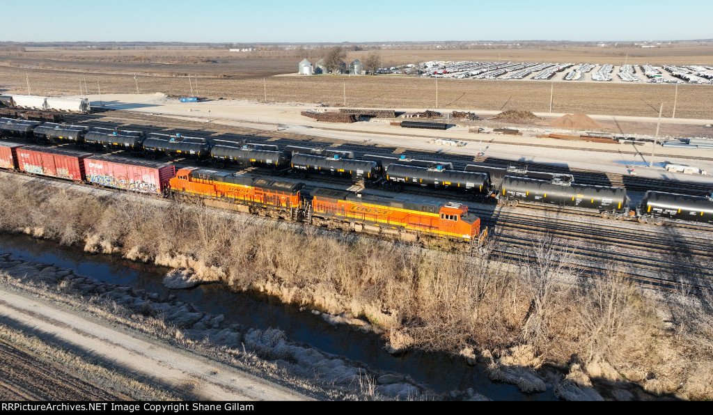 BNSF 5397 H3 Dash 9